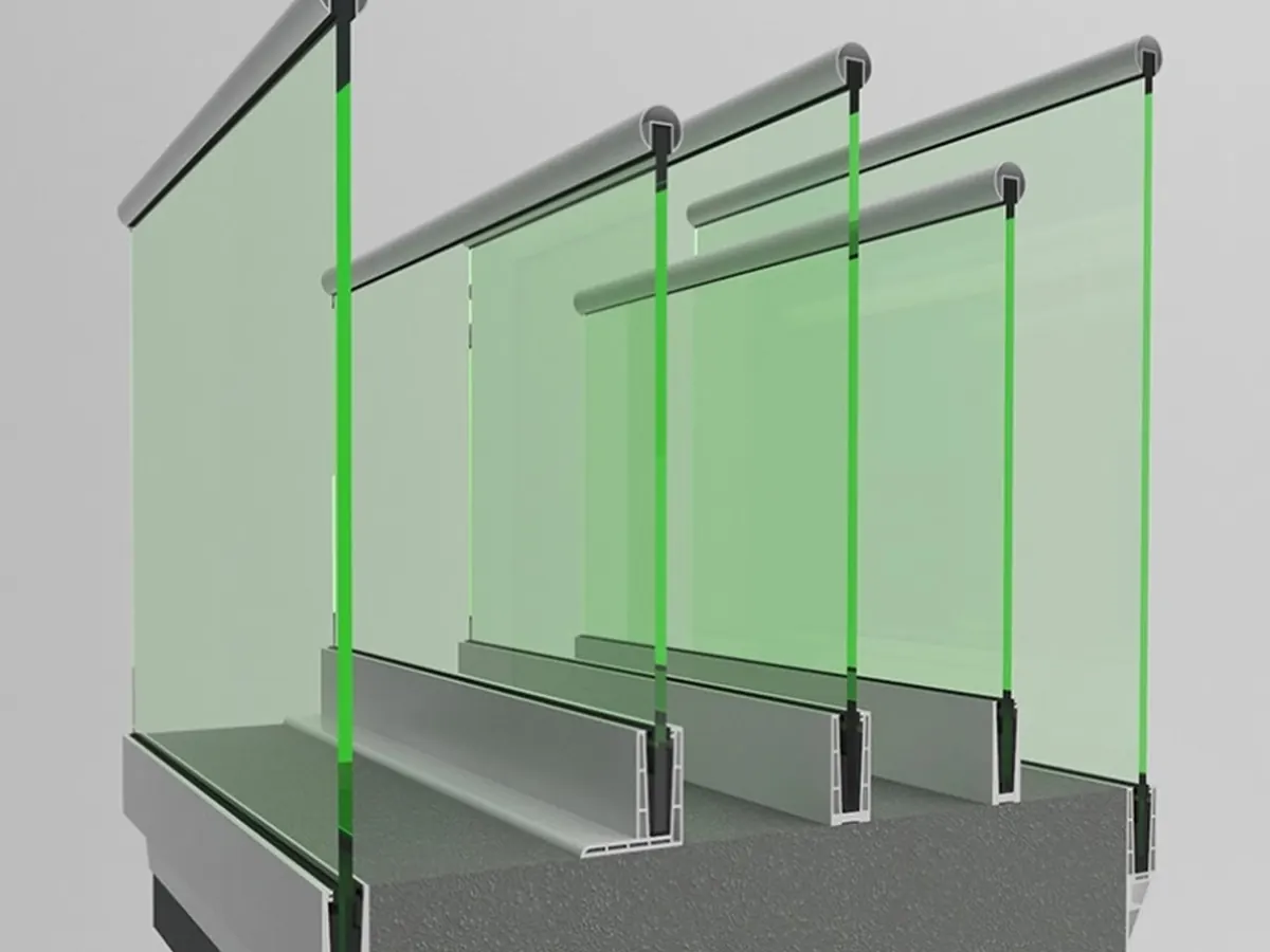 Rodzaje mocowań balustrad szklanych — rotule, słupki, profil, uchwyty